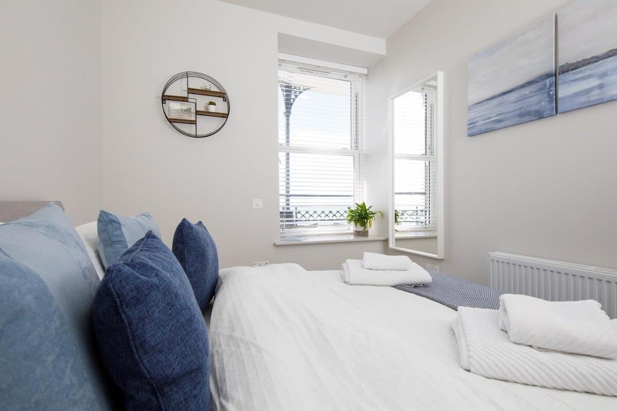 Panoramic Sea Views In Beachfront Apt W Balcony Bognor Regis Exteriér fotografie